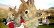 They Glued Your Head On Upside Down by The Bellrays, with bunnies